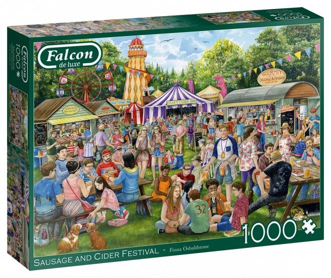 Falcon Puzzle Wurst- und Cider-Festival 1000 Teile