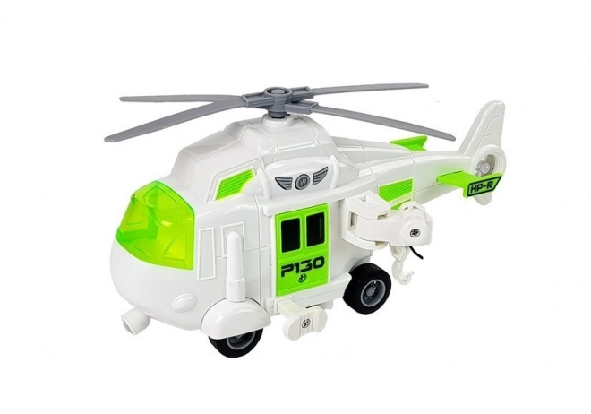 Auto Transporter mit Hubschrauber für Kinder