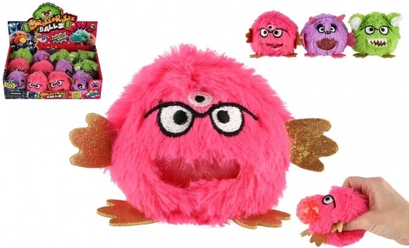 Plüsch-Antistress-Monster 8 cm – quetschbares Spielzeug im Box