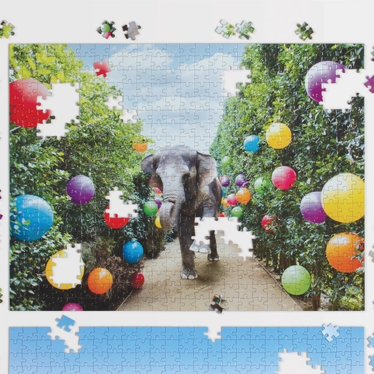 Oboustranniges Puzzle Im Park von Gray Malin 500 Teile