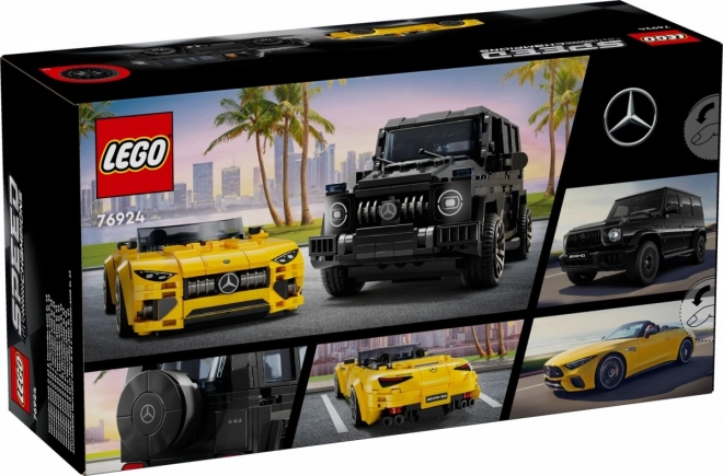 Mercedes-AMG G 63 und Mercedes-AMG SL 63 LEGO Speed Champions Bausatz