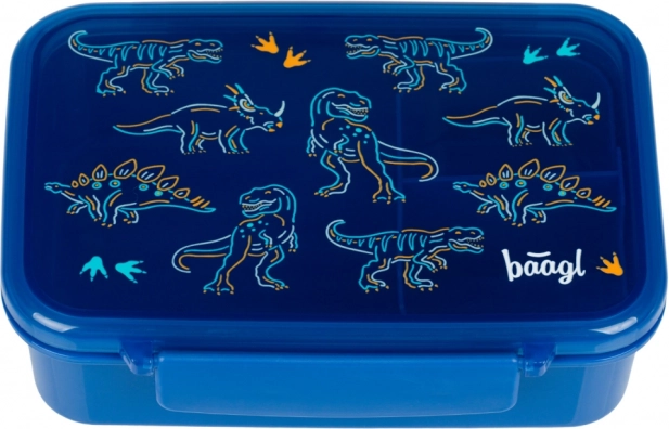 BAAGL Snackbox mit Fächern Dino