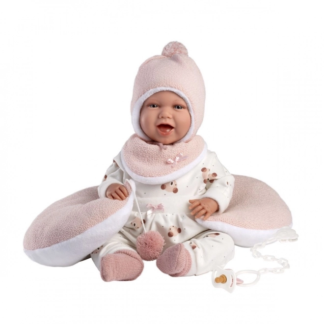 Babypuppe Mimi 42 cm mit Nackenkissen