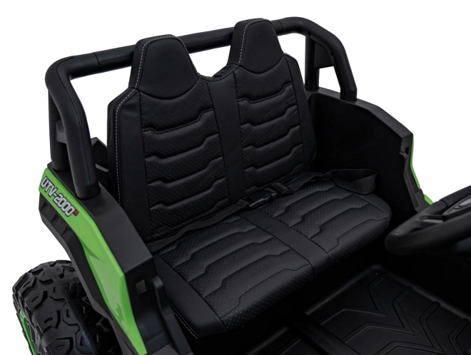 Elektrisches Kinderauto Buggy UTV 2000M Racing Grün