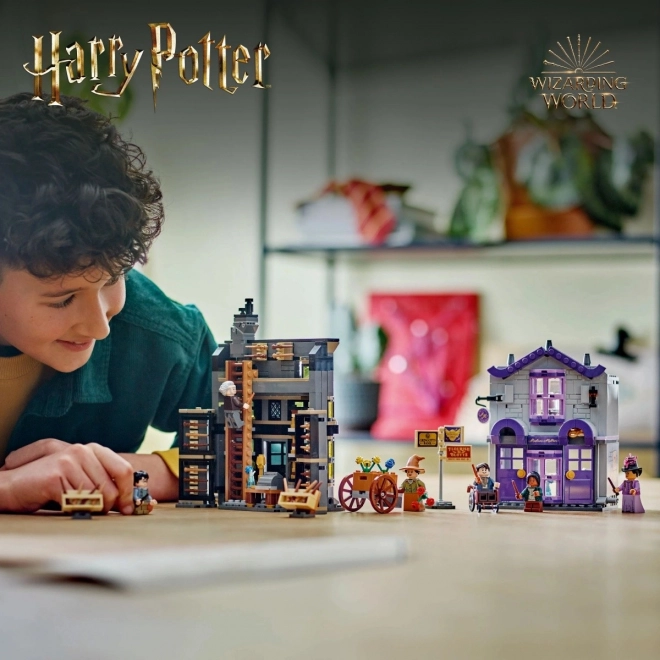 Harry Potter LEGO Ollivander und Madame Malkin Geschäfte