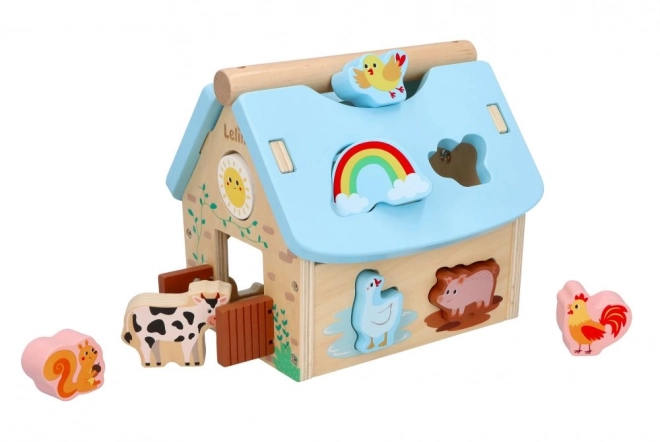 Bauernhof Sortierspiel mit Tieren