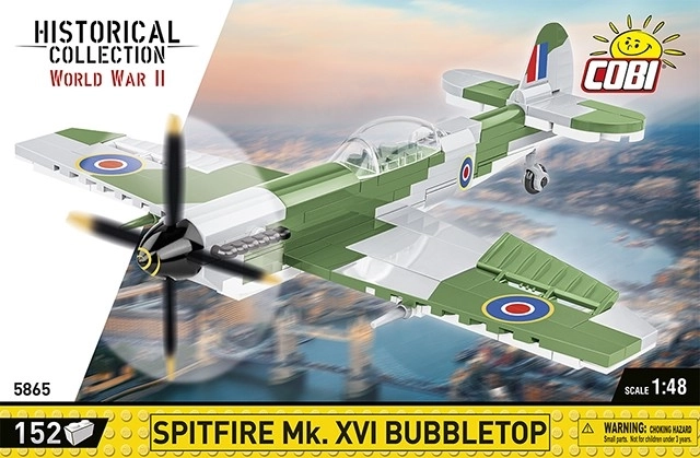 Cobi Spitfire Mk. XVI Bubbletop Konstruktionsbausatz