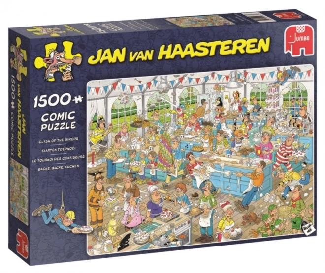 Jumbo Puzzle Jan van Haasteren Bäcker-Wettbewerb 1500 Teile