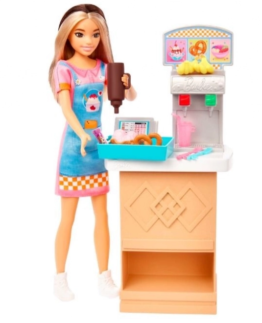 Barbie Skipper Erste Arbeit Snack-Bar Puppe