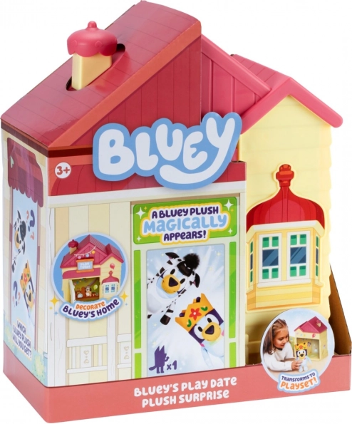Überraschungshäuschen mit Bluey Plüschtier