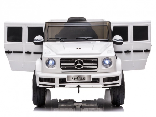 Elektrisches Kinderauto Mercedes G500 Weiß