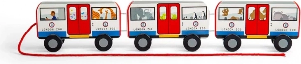 Bigjigs Toys Nachziehspielzeug Londoner U-Bahn