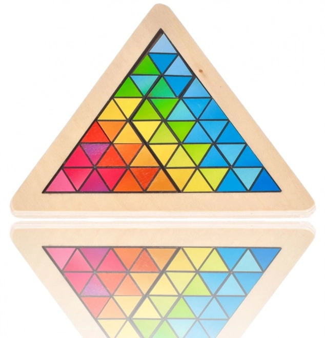 GOKI Holzpuzzle Knobelspiel Sechseck 18 Teile