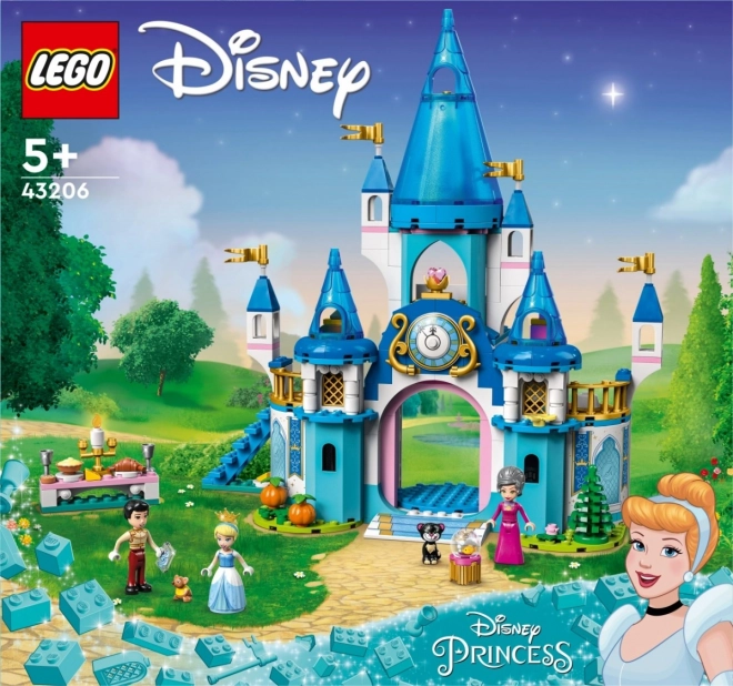 Cinderellas Schloss mit dem schönen Prinzen von LEGO Disney