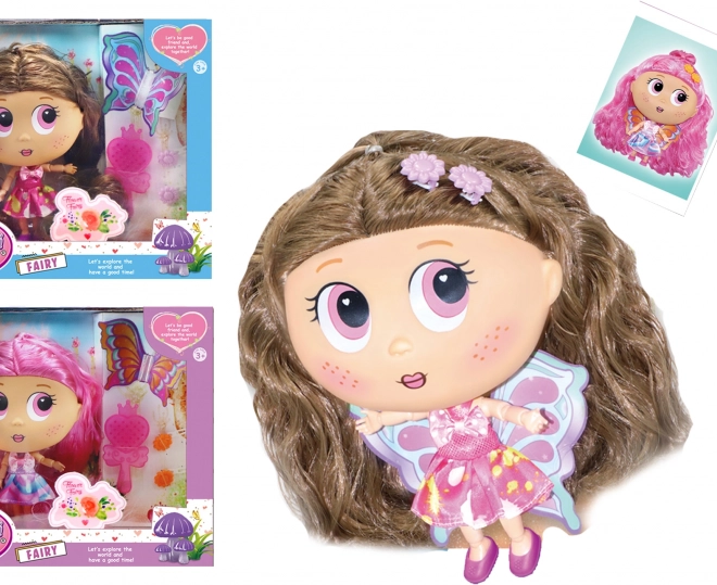 Puppe Fairy mit Zubehör 18 cm
