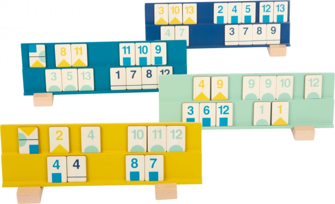 Rummy Familienspiel in Holzdesign