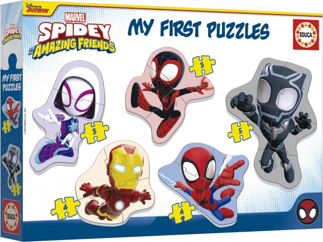 Educa Kinderpuzzle Spidey und seine fantastischen Freunde