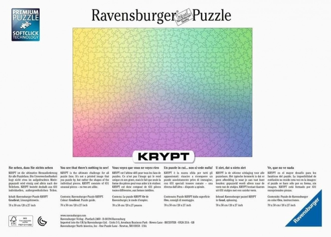 Ravensburger Puzzle Krypt Gradient 631 Teile