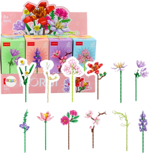 Baustein-Set Blüte – dekorative Blume 87–227 Teile