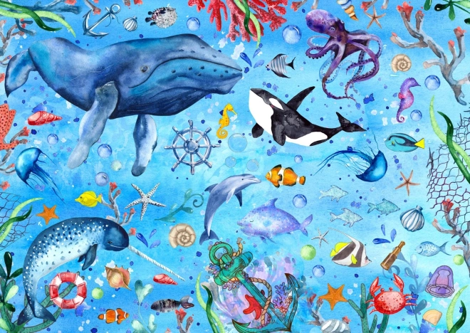 Puzzle Tiefblaues Meer 1000 Teile ENJOY