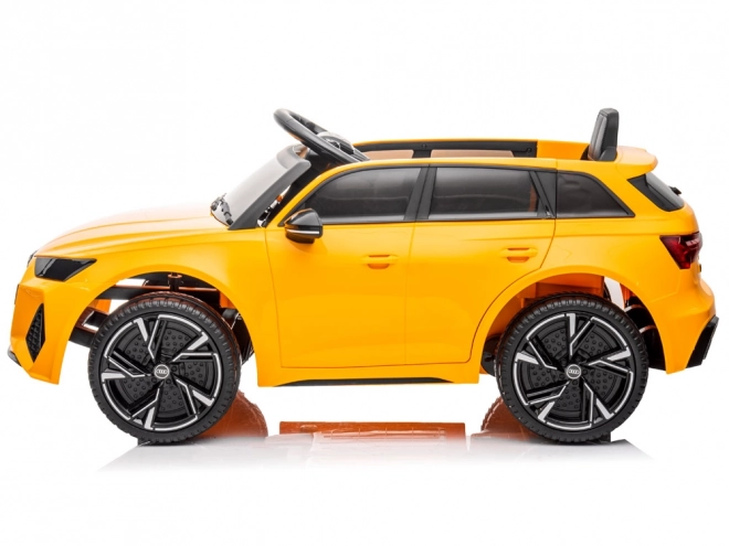 Elektrisches Audi RS 6 Spielzeugauto für Kinder – Blau