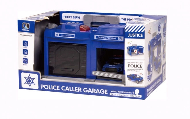 Polizei-Spielset – Garage