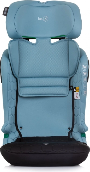 Chipolino Kindersitz Lux X i-Size Isofix, Pastellblau/Grün