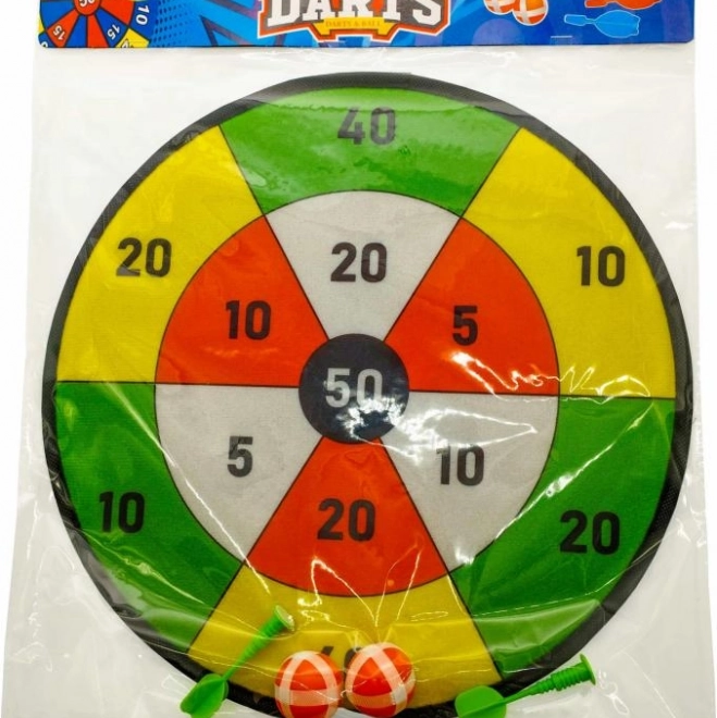 Sporto Dartboard mit Klettverschluss