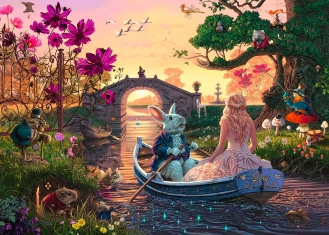 Puzzle 2D 1000 Teile: Zauberland