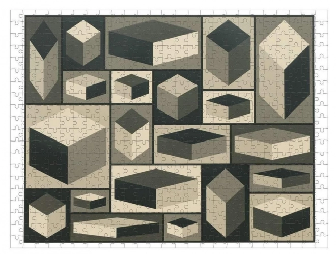 Galison Doppelseitiges Puzzle Sol Lewitt 500 Teile