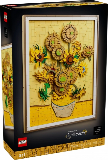 Lego Art Sonnenblumen von Vincent van Gogh