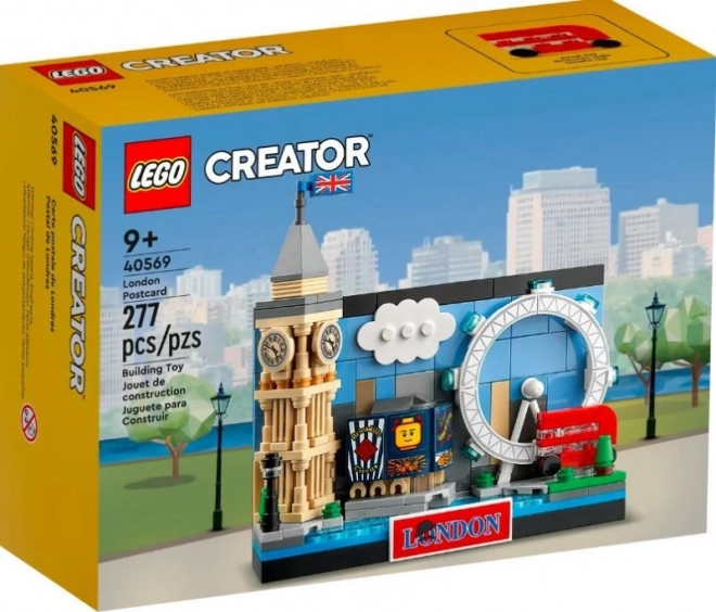 Lego Lustige London Postkarte