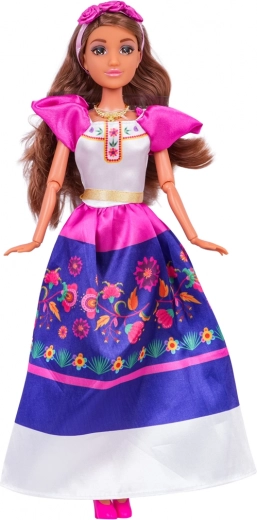 Stilvolles geblümtes Kleid