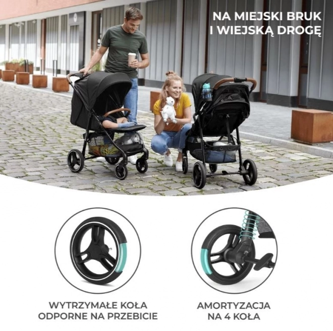 Kinderkraft Grande Plus Kinderwagen Grau