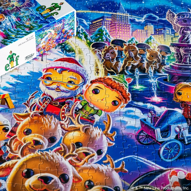 Weihnachtlicher Puzzle-Pop von Funko Games