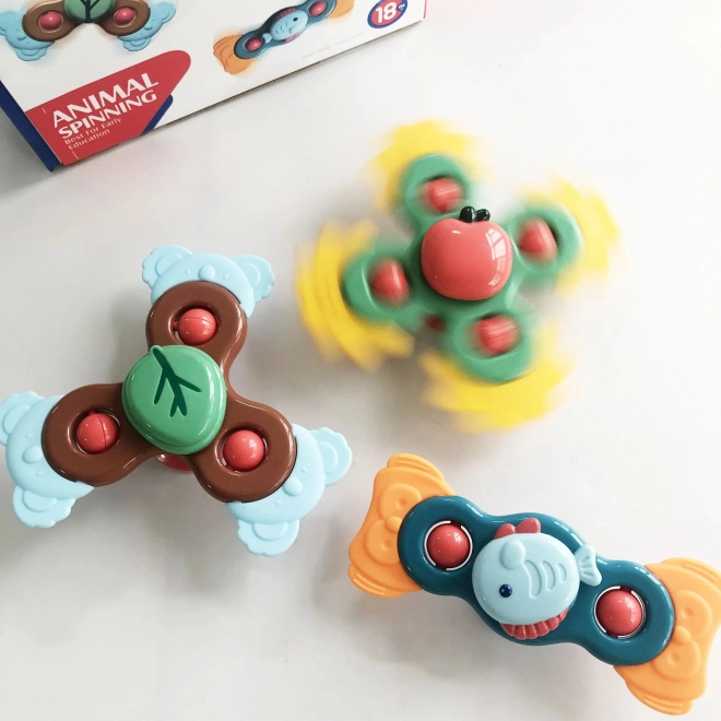 Woopie Baby Farbe 3-in-1 Spinner Spielzeug