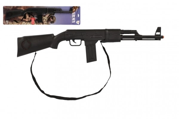 Klapperndes Plastikgewehr mit Pistole 66 cm