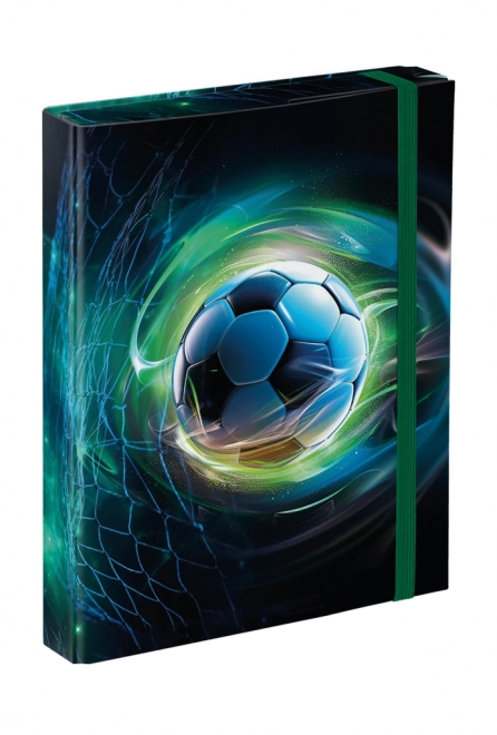 Schulheft Mappe A5 Fußball-Design von Baagl
