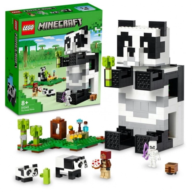 Lego Minecraft Panda-Reservat