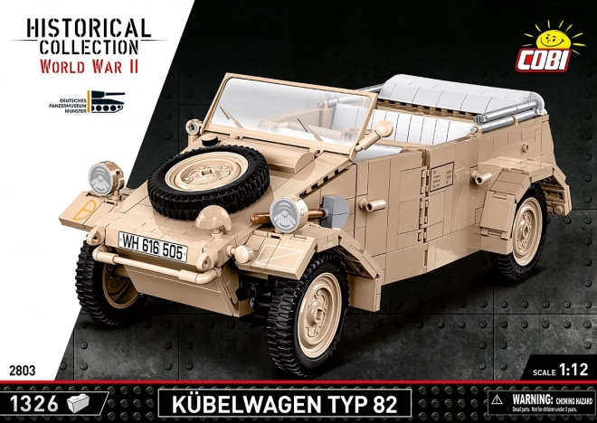 Kübelwagen Modellauto Typ 82 von Cobi