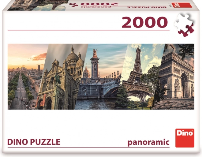 Puzzle Paris Panorama Collage 2000 Teile