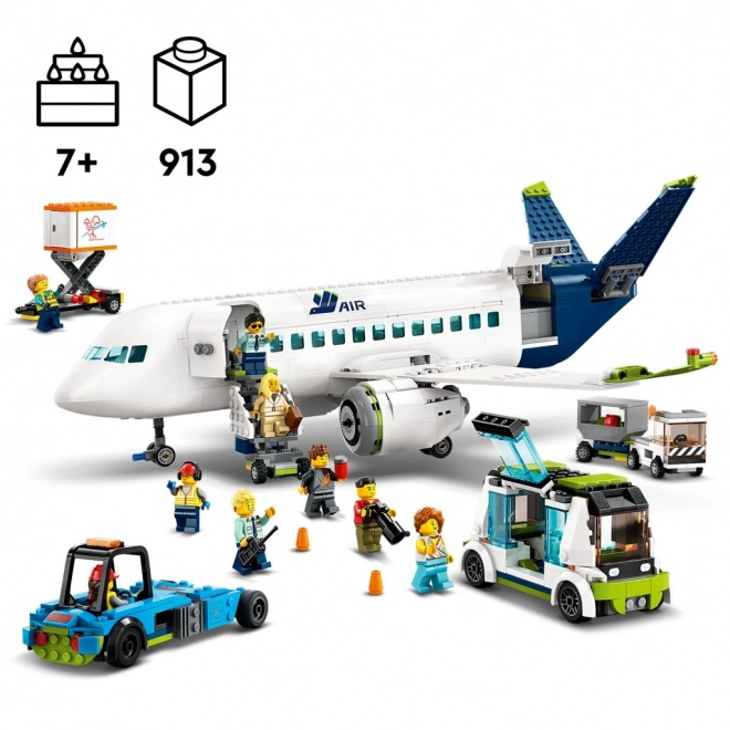 Lego City Passagierflugzeug