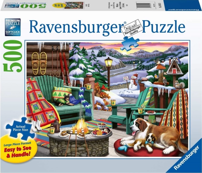 Ravensburger Puzzle Gemütliche Orte XXL 500 Teile