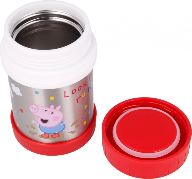 Peppa Pig Thermodose Edelstahl für Essen 284 ml