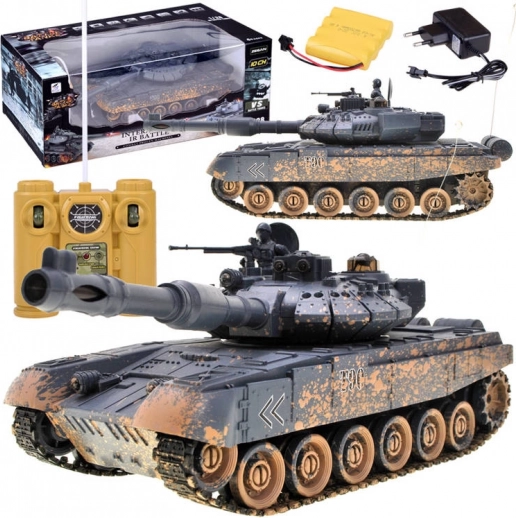 Vereinfachter ferngesteuerter Panzer