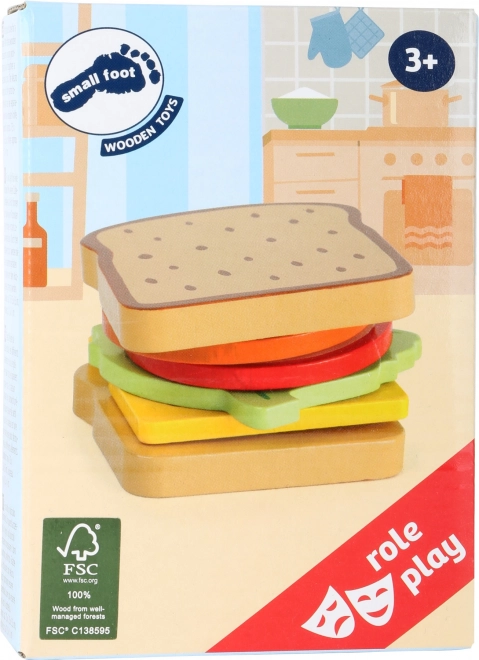 Holz Sandwich Set