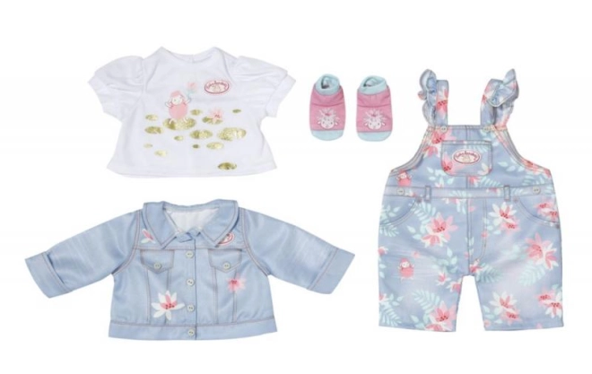 Komplettes Outfit für eine 43 cm Puppe