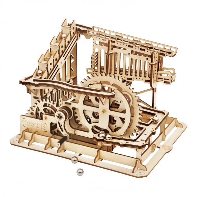 Rokr 3D Holzpuzzle Kugelbahn