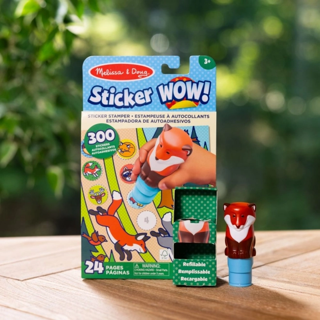 Sticker WOW! Stempel mit Stickern - Fuchs