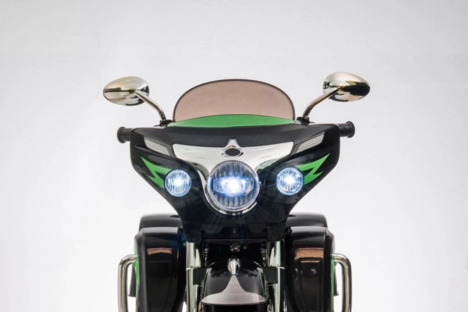 Elektrisches Dreirad Goldwing Schwarz